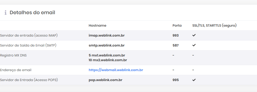 Como configurar seu e-mail no Outlook / Thunderbird / Windows LiveMail? 1 Como configurar seu e-mail no Outlook / Thunderbird / Windows LiveMail? 1