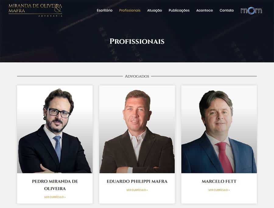 site para advogados