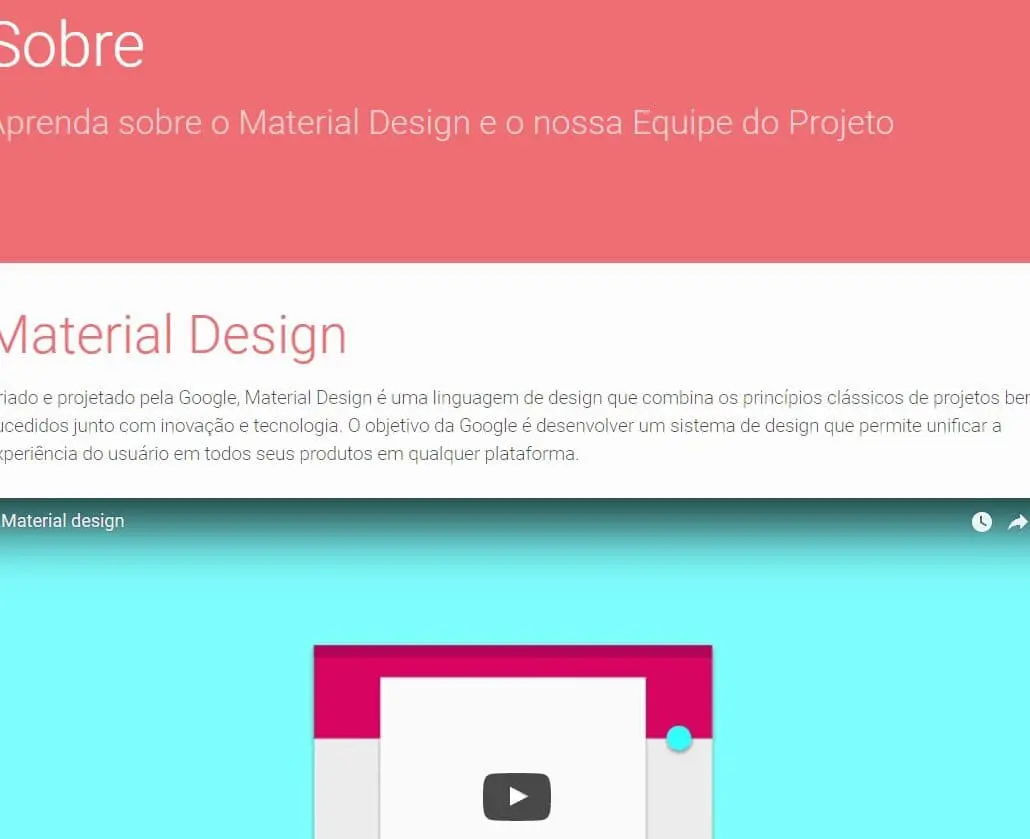 Materialize: O que é e para que serve este framework? 3 Materialize: O que é e para que serve este framework? 1