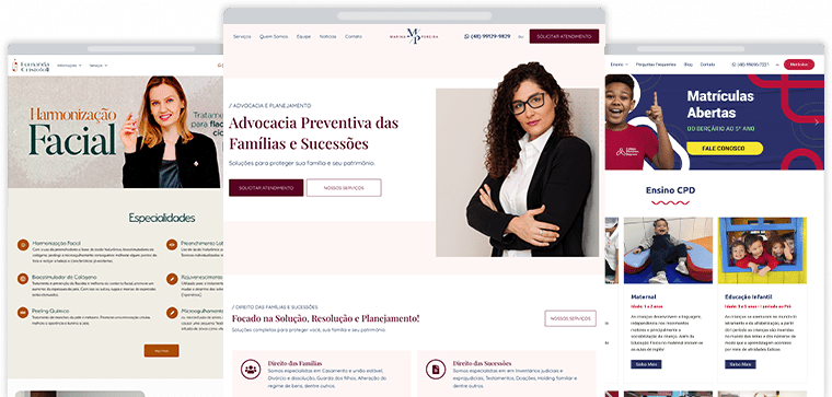 Criação de Sites Institucionais | GSP Sites 2