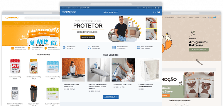 Criação de Lojas Virtuais | GSP Sites 2
