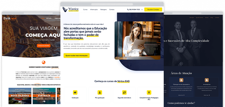 Criação de Landing Pages | GSP Sites 2