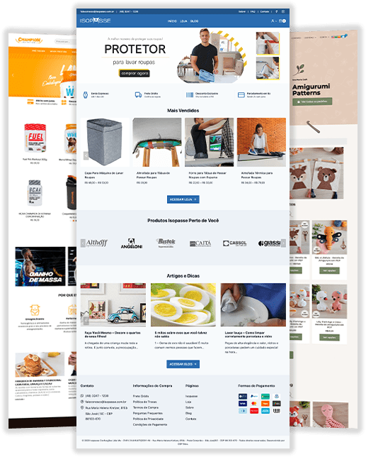 Criação de Lojas Virtuais | GSP Sites 1