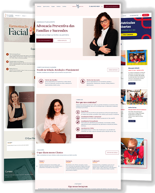 Criação de Sites Institucionais | GSP Sites 1